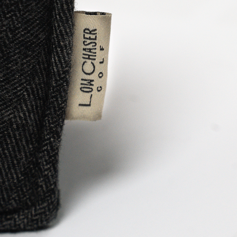 Closeup of Low Chaser Golf Label