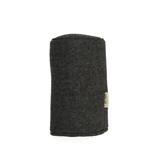 Charcoal Barrel Headcover, against a white background